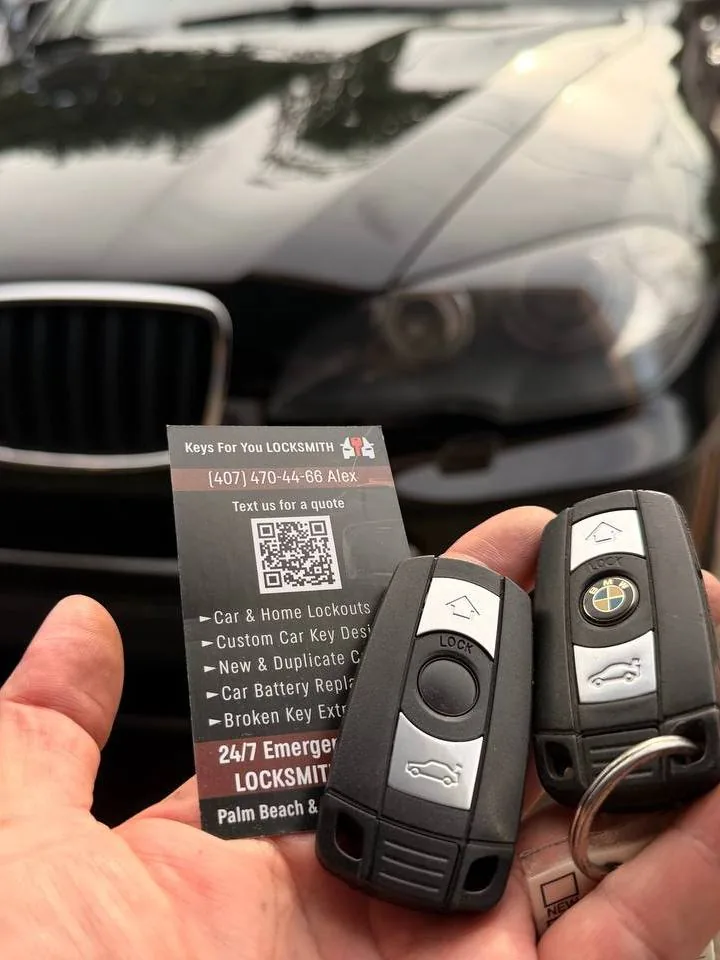BMW X5 key addition service in Fort Lauderdale by Keys For You Locksmith
