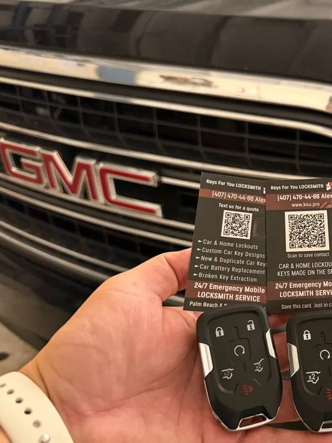 GMC Yukon key addition service in Delray Beach by Keys For You Locksmith