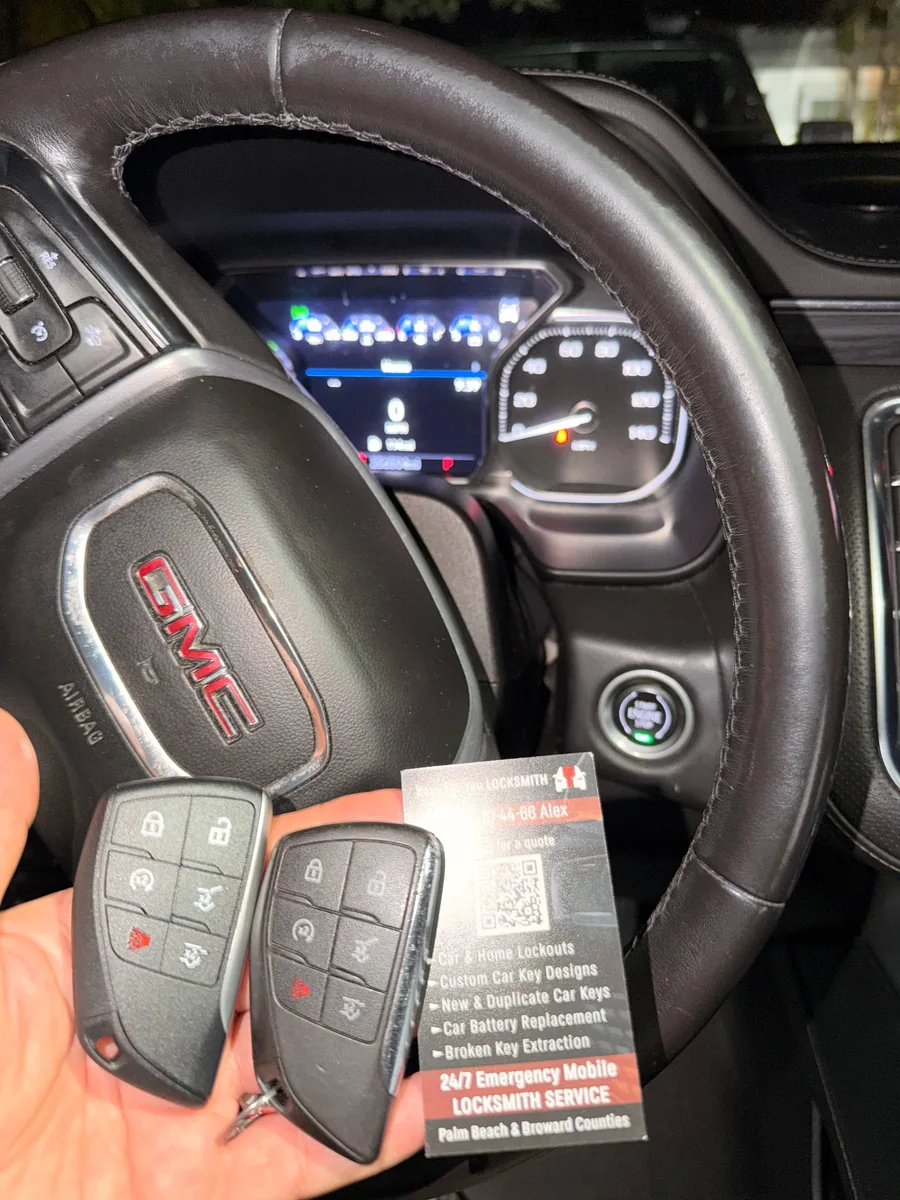 GMC Yukon key addition service in Pompano Beach by Keys For You Locksmith